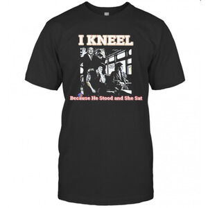 Rosa Parks On Bus I Kneel Because He Stood And She Sat T-Shirt